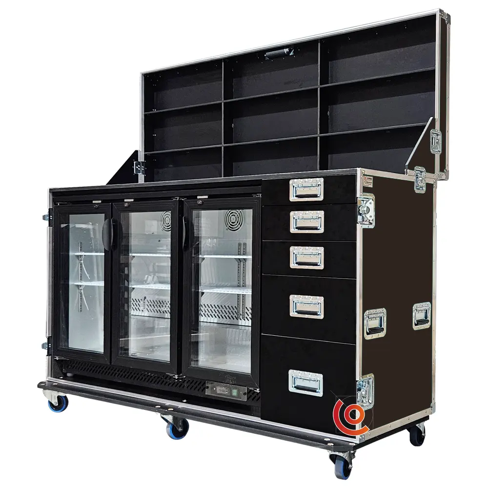 Flight case catering frigo 3 portes - Saldi Straordinari – Offerte Speciali Disponibili Adesso Flight Cases Restauration, Catering & Touring