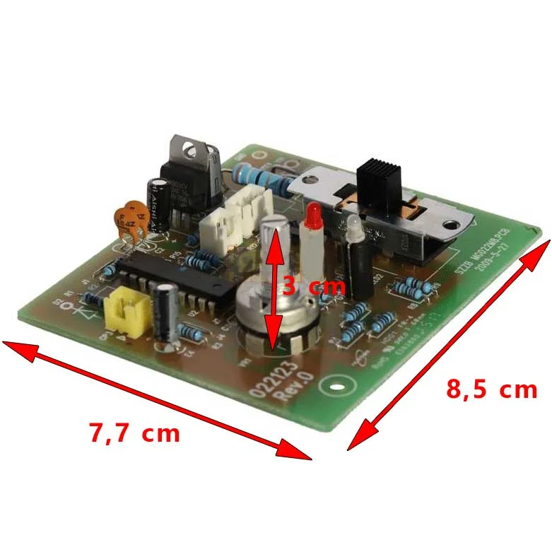Platine de commande pour le réfrigérateur Waeco CF18, CDF18 CF-18, PCB principal M6022M8.PCB - Accessoires Outdoor pour Plus de Liberté de Mouvement Unité éléctronique MFC20DC10 pour compresseur des CF18, CF25, CF35, CF40,  CF80, CF110, CDF18, CDF25, CDF35, CDF45 ... de Waeco