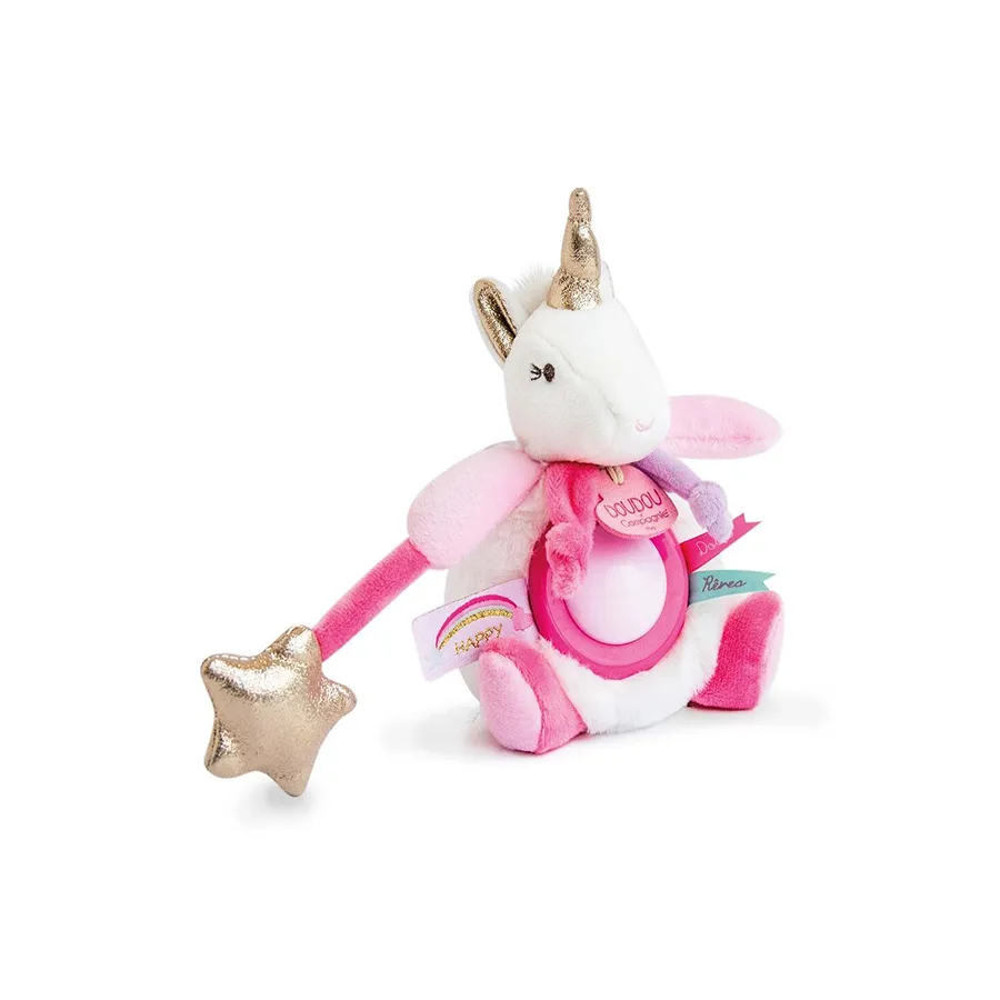 Doudou Compagnie Veilleuse licorne ​Boulangerie Pâtisserie Pain Levain Viennoiseries