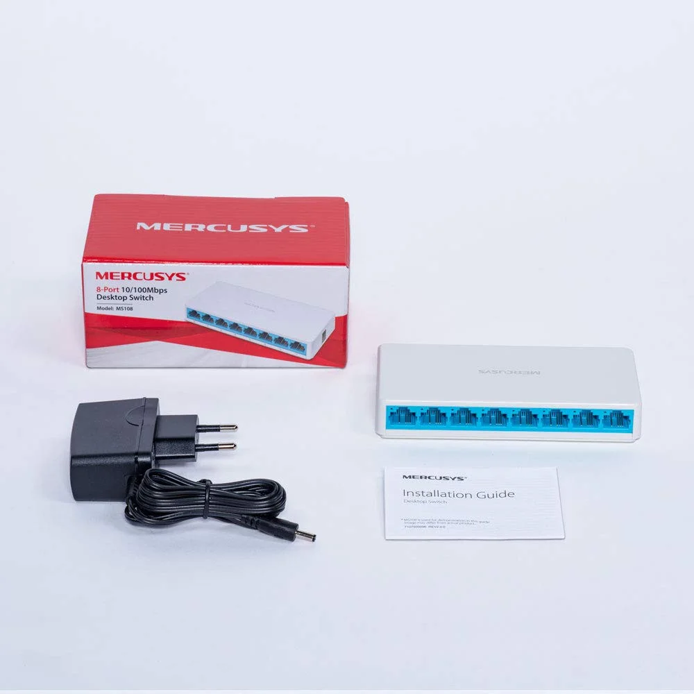 MERCURY SWITCH 8 Bilgisayar PORT S108C/MS108 - Saldi Straordinari – Offerte Speciali Disponibili Adesso
