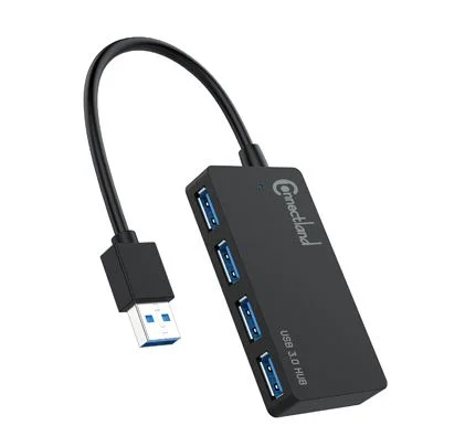 HUB USB 4 ports, Connectland, USB 3.0, NF - Saldi Straordinari – Offerte Speciali Disponibili Adesso 3-Port USB 3.0 Type-C/A Combo Hub w/ GbE Network Adapter (180894) –  Manhattan Products