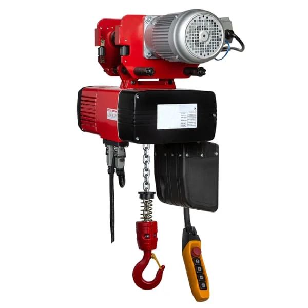Palan électrique à chaîne avec chariot électrique HPN (400V triphasé) 250kg - Saldi Straordinari – Offerte Speciali Disponibili Adesso - palan yale palan chaîne chariot 400v kilogramme