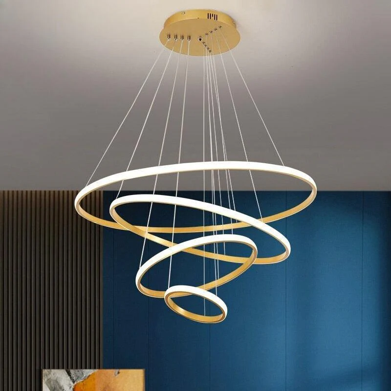 Suspension Luminaire Cercle | Lueur Aurorale - E-shop mondial – Produits durables, modernes et accessibles partout - lampe suspendue suspension e-shop produit