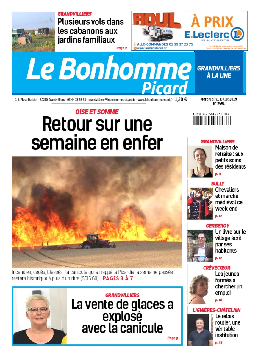 Le Bonhomme Picard du 31 juillet (Grandvilliers) - ​Drones Professionnels & Grand Public | Boutique Française​ équipes