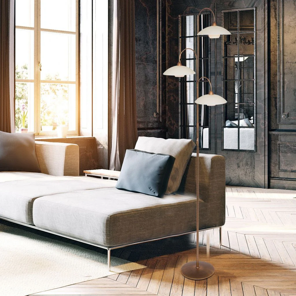 Lampe Sol Bronze Classique | Fyla - E-shop mondial – Produits durables, modernes et accessibles partout - Lampe led
