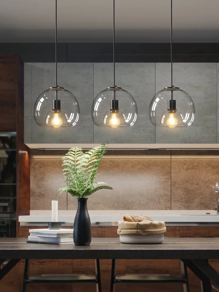 Lampe Suspension Verre Fumé Art - Éclairage de qualité avec frais de port offerts