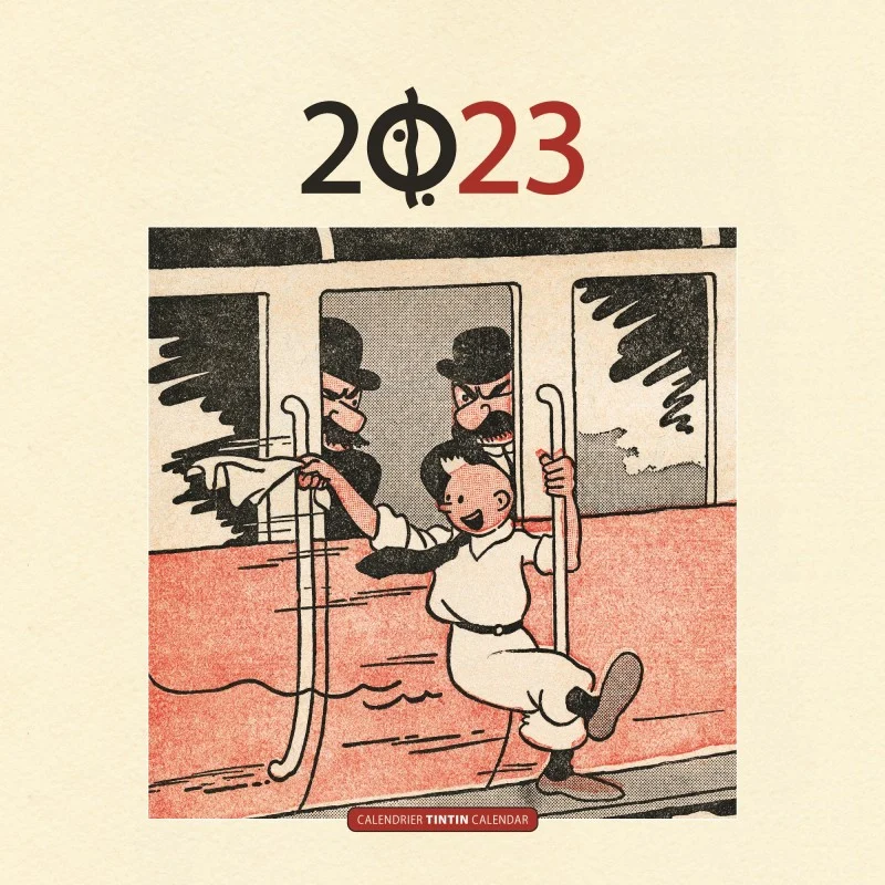 Hergé – Calendrier Tintin à accrocher 2023 – Papeterie civile - Vins Rouges Harmonieux pour Chaque Occasion Papeterie | Caraib Ediprint - Imprimerie en Martinique