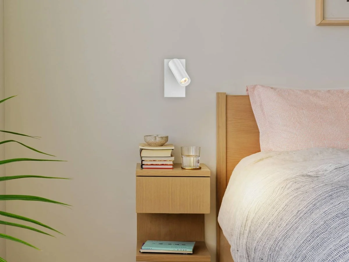 Applique liseuse rond WL127D 3w (3000k),blanc - Accessoires pratiques maison pour un intérieur Liseuse plus fonctionnel