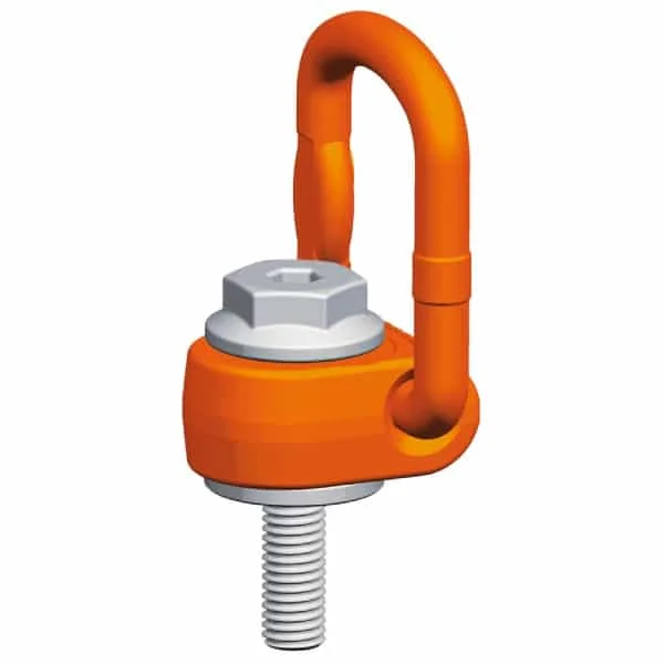 Anneau de levage désaxé rotatif et articulé • Tige filetée M12x33 • CMU 1T long - Saldi Straordinari – Offerte Speciali Disponibili Adesso