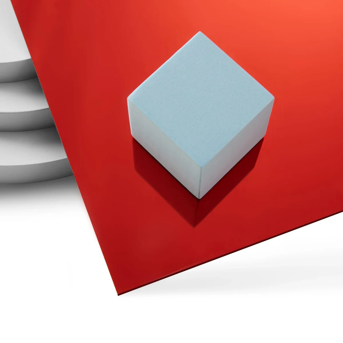 Feuille acrylique miroir mm Rouge pâle pièces E-shop mondial Produits durables modernes accessibles