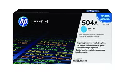 HP 504A (CE251A) cyaan LaserJet tonercartridge - Vins Rouges Harmonieux pour Chaque Occasion - {'count': 1, 'name': 'Mumbai'}