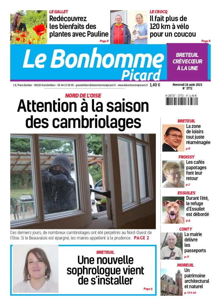 Le Bonhomme Picard de Breteuil Benian Crèvecoeur du 16 août 2023 - ​Drones Professionnels & Grand Public | Boutique Française