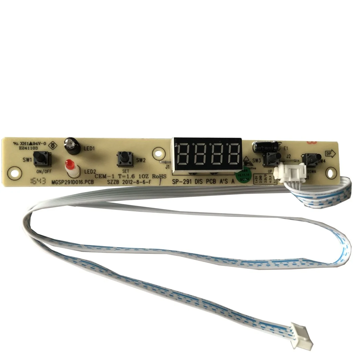 Panneau de commande MGSP291D016.PCB des CFX35, CFX40, CFX50, CFX65DZ par Dometic - Accessoires Outdoor pour Plus de Liberté de Mouvement QUAD CFMOTO CFORCE C5 Court - Motos