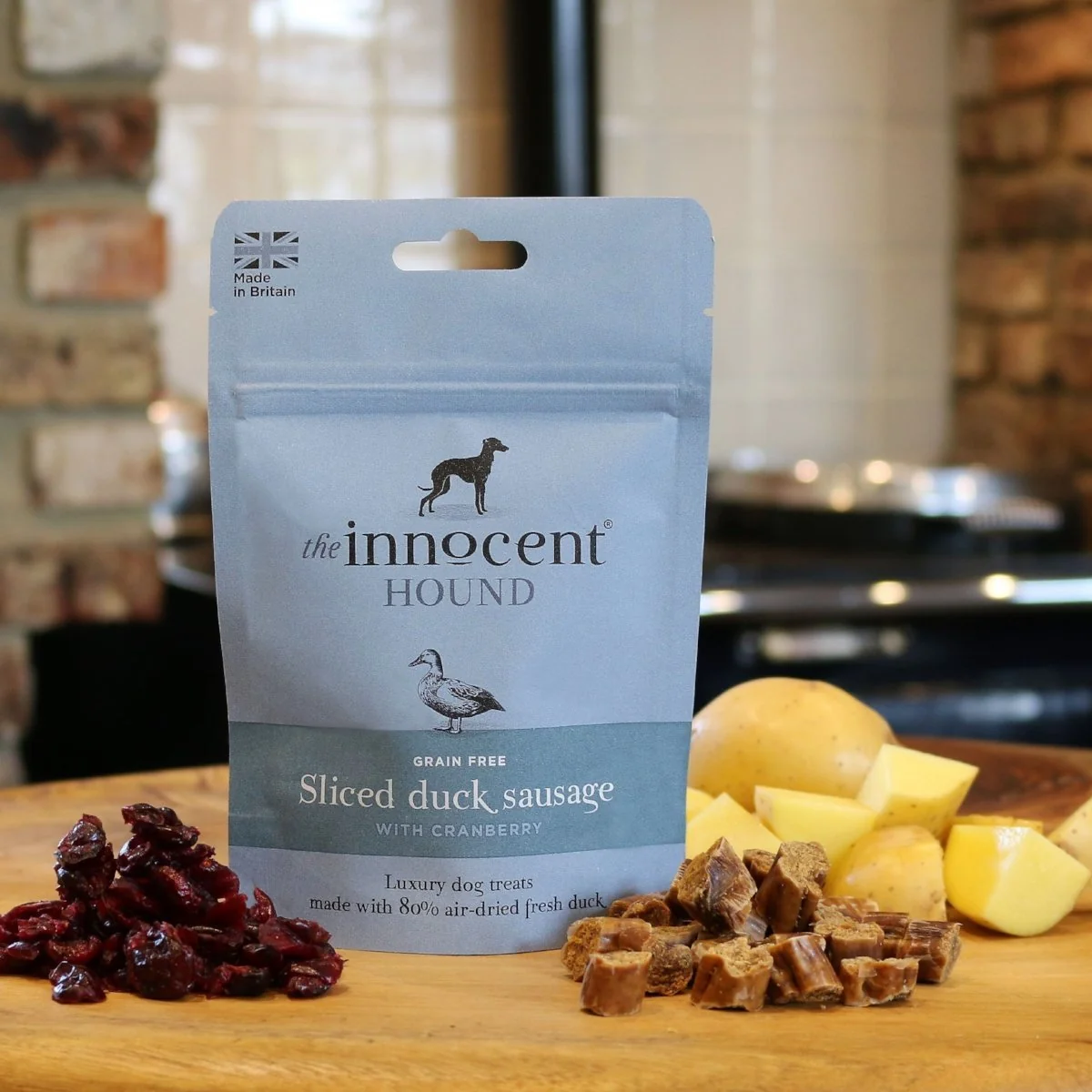 Saucisse pour chien canard - cranberry tranchée - Saldi Straordinari – Offerte Speciali Disponibili Adesso - Friandises