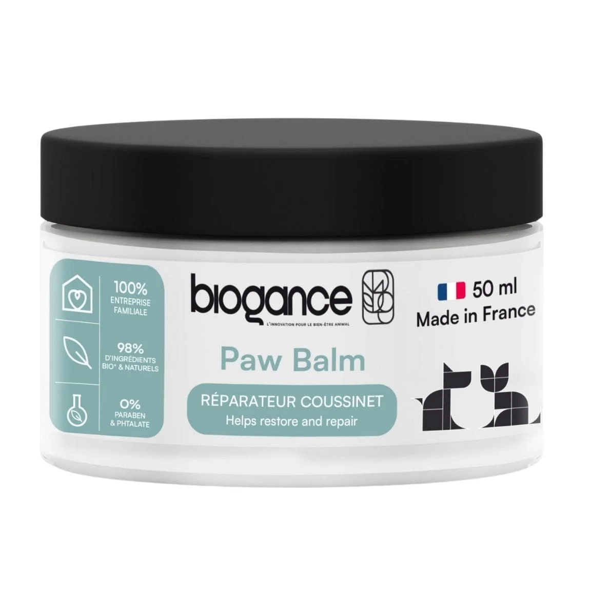 Baume Réparateur pour Coussinets d’Animaux, 50ml – Biogance - Saldi Straordinari – baume Offerte Speciali Disponibili Adesso