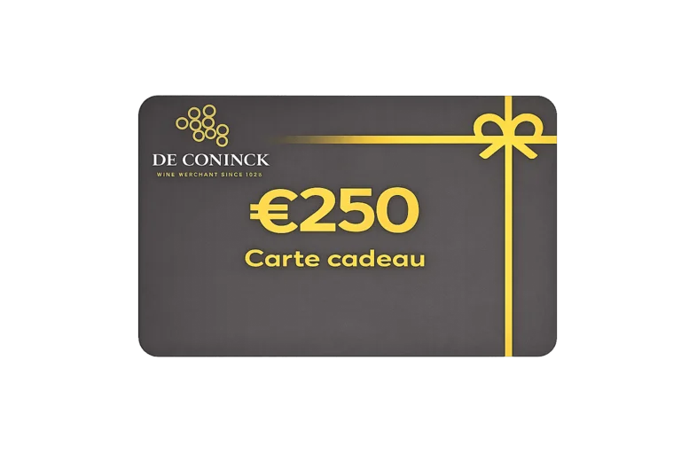 Carte cadeau 250€ - Vins Rouges Harmonieux pour Chaque Occasion - chèque cadeau carte cadeau euro vin occasion