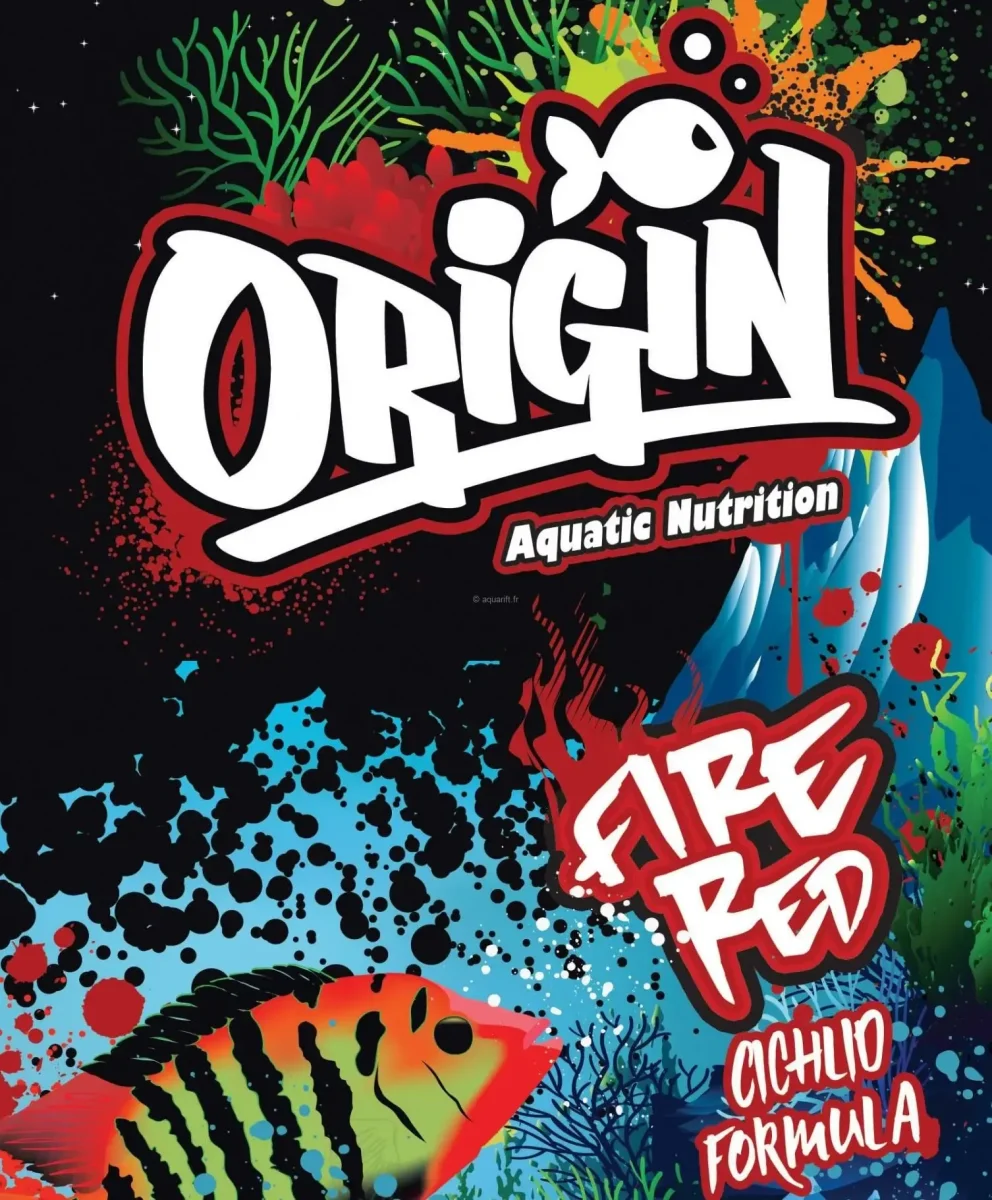 ORIGIN AQUATIC NUTRITION Fire Red Cichild Formula aliment remains gros poisson Cichlides - ​Drones Professionnels & Grand Public | Boutique Française