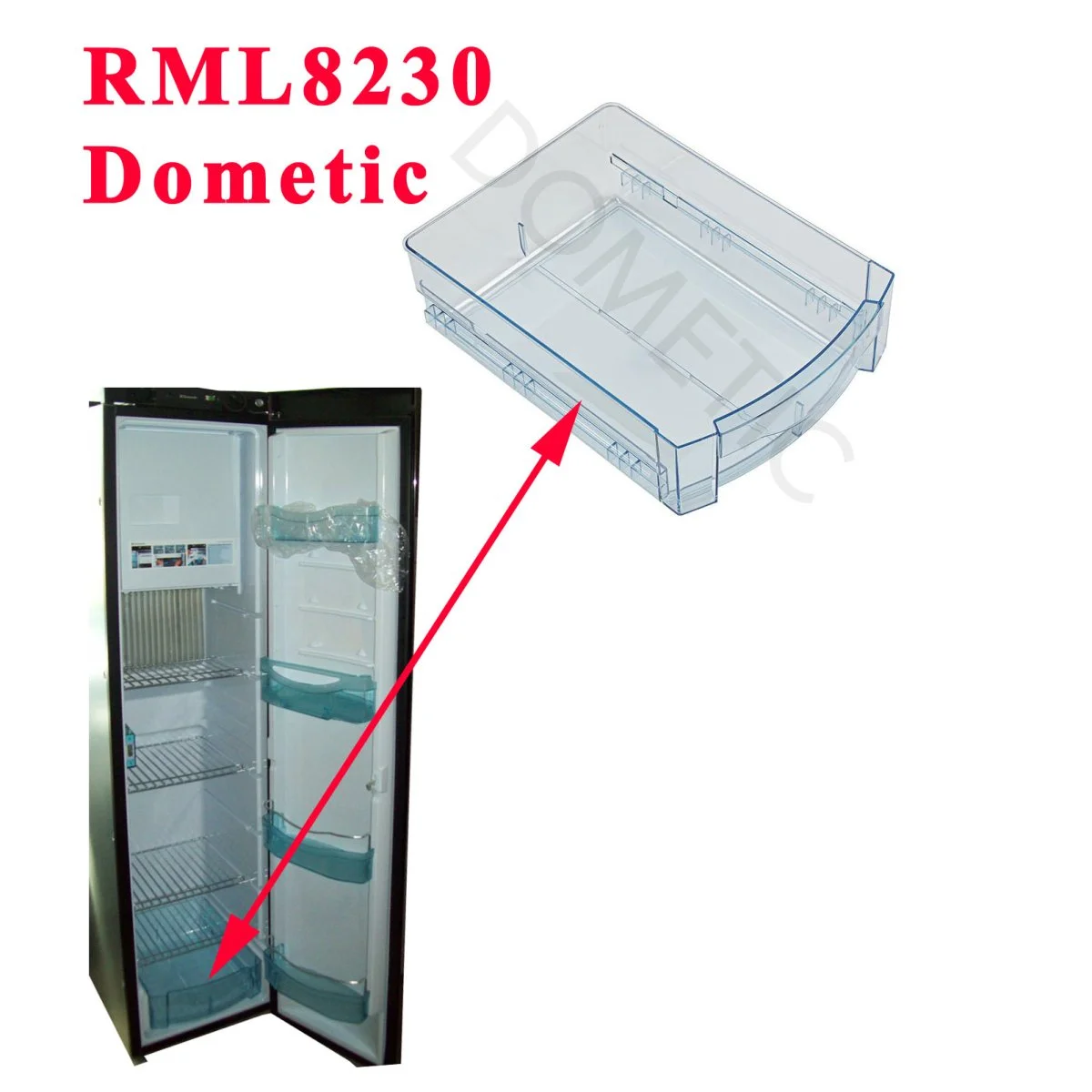 Dometic, bac à légumes RML8230 - Accessoires Outdoor pour Plus de Liberté délicieux de Mouvement