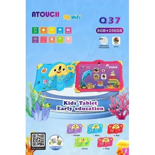 Atouch Tablette Educative ATOUCH-Q37 256Gb/8Gram Android 13 3G 4G Wifi - ​Drones Professionnels & Grand Public | Boutique Française​ - {'count': 8, 'name': 'éducative'}