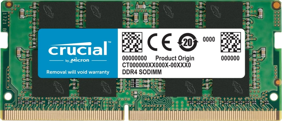 CRUCIAL DDR4 16GB SODIMM PC4 3200 LAPTOP - Saldi Straordinari – Offerte Speciali Disponibili Adesso - Memoria ram 8gb