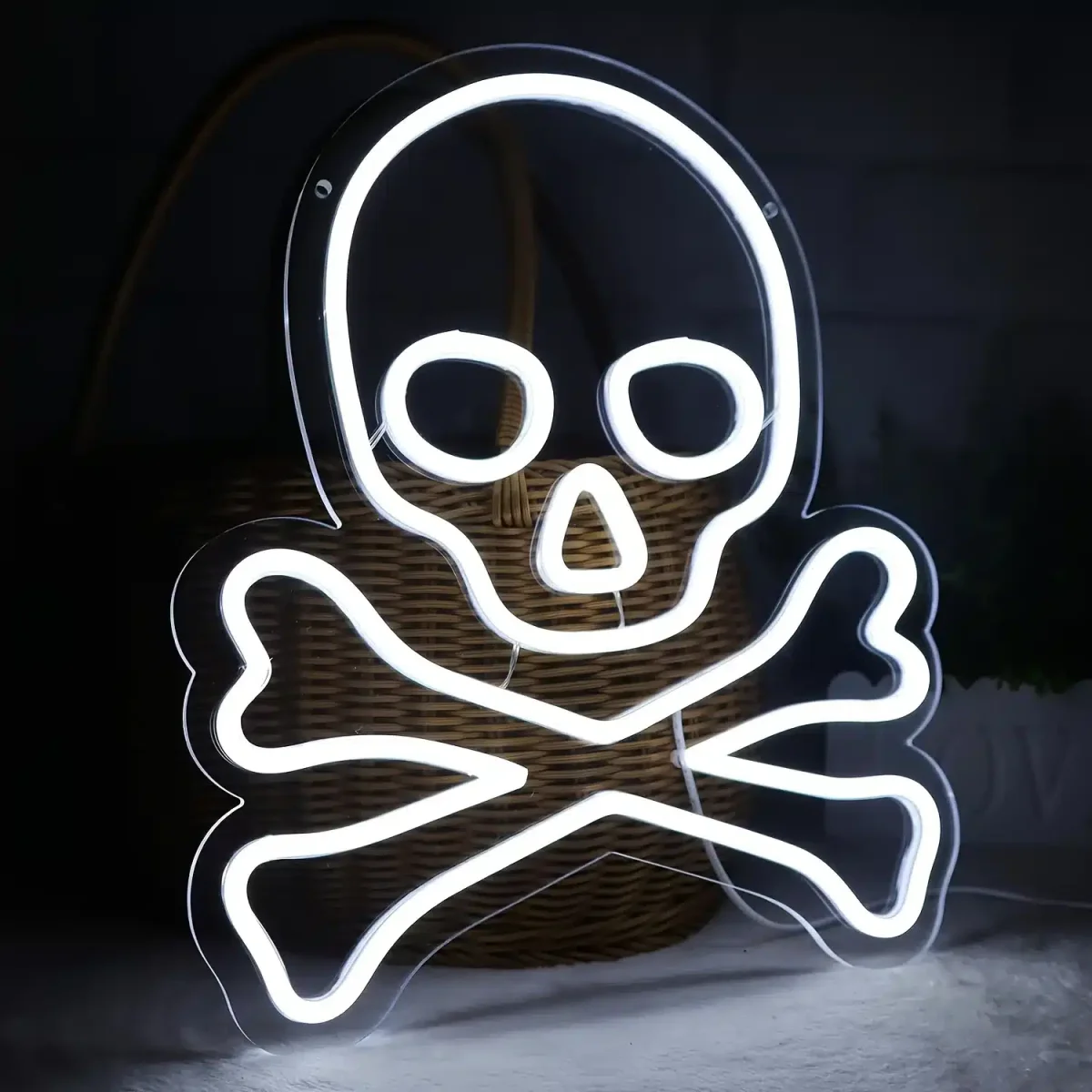 Neon Tête de Mort - Éclairage de qualité avec frais de port Sports offerts