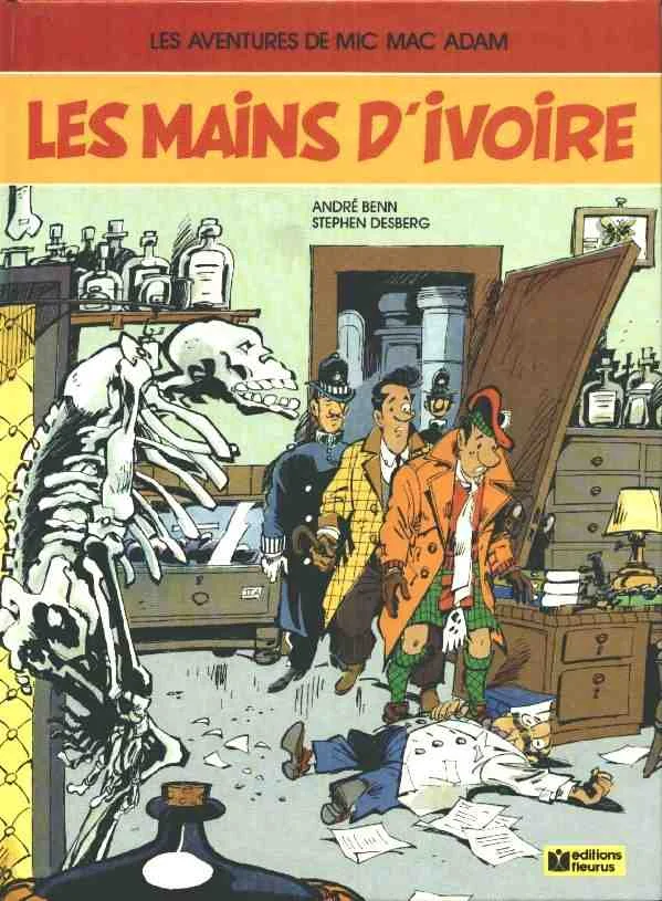 André Benn & Desberg – Mic Mac Adam N° 3 « Les mains d’ivoire » (1987) - Vins Rouges Harmonieux pour Chaque Occasion - {'count': 5, 'name': 'vins'}