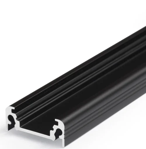 Profilé LED SURFACE10 /1m alu anodisé noir (BC/UX) - Saldi Straordinari – Offerte Speciali Disponibili Adesso - Ruban led encastrable