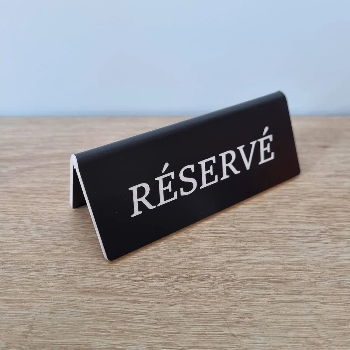 Chevalet plastique restaurant L100 mm Vins Rouges Harmonieux Occasion
