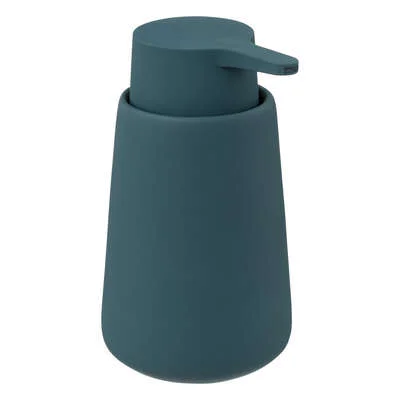 Distributeur de savon bleu pétrole en grès mat - Édition Limitée – L’Art de la Table Française en Promotion ! - {'count': 1, 'name': 'FUME'}