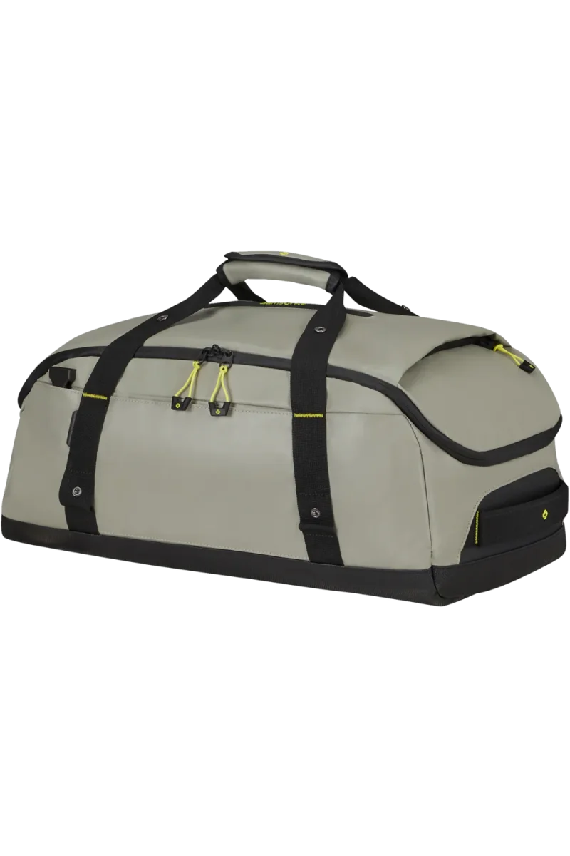 Bolsa de viaje S ECODIVER de Samsonite - Des Produits Outdoor Pensés pour Vos Jaune Aventures au Quotidien