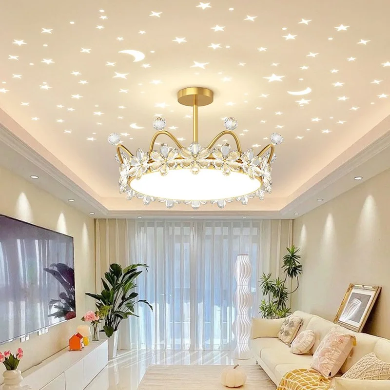 Plafonnier Cristal Doré - Éclairage de qualité avec frais de port offerts Bar à LED pour restaurant, café, hôtel, éclairage pour salon de chicha, bar  de haute qualité, club illuminé, salon, discothèque, cinéma, comptoir de  nightclub
