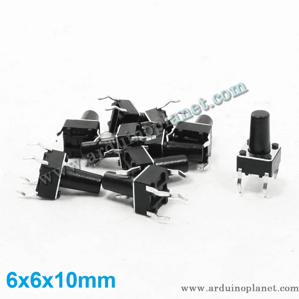 Bouton Poussoir 6x6x10mm - Saldi Straordinari – Offerte Speciali accroche Disponibili Adesso