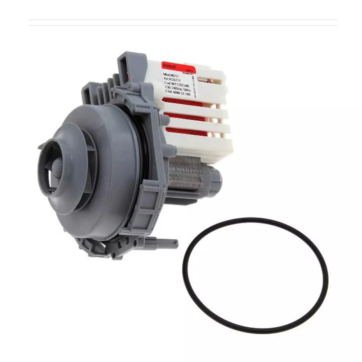 Indesit, Ariston, Hotpoint, Whirlpool pompe de circulation lave-vaisselle C00635474 - Accessoires Électroménagers en Promotion : Tout pour Votre Maison à Moins Cher ! Pompe de circulation HT-120 G1/2"-1/2" pour eau chaude et froide -  Interrupteur de débit - Accessoires de pompe 1,5 A :