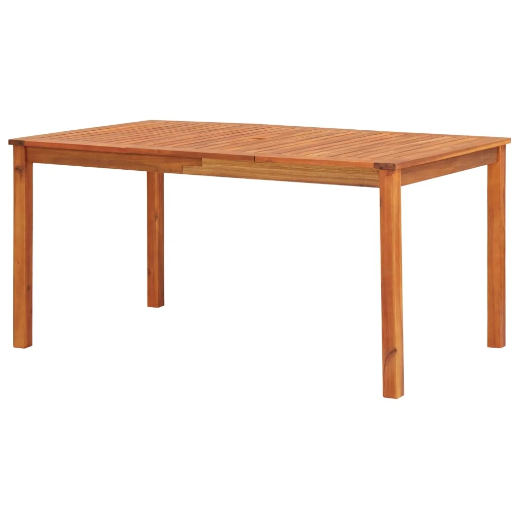 Table d’extérieur jardin acacia 150×90 MARKETPLACE Édition Art Table Française Promotion