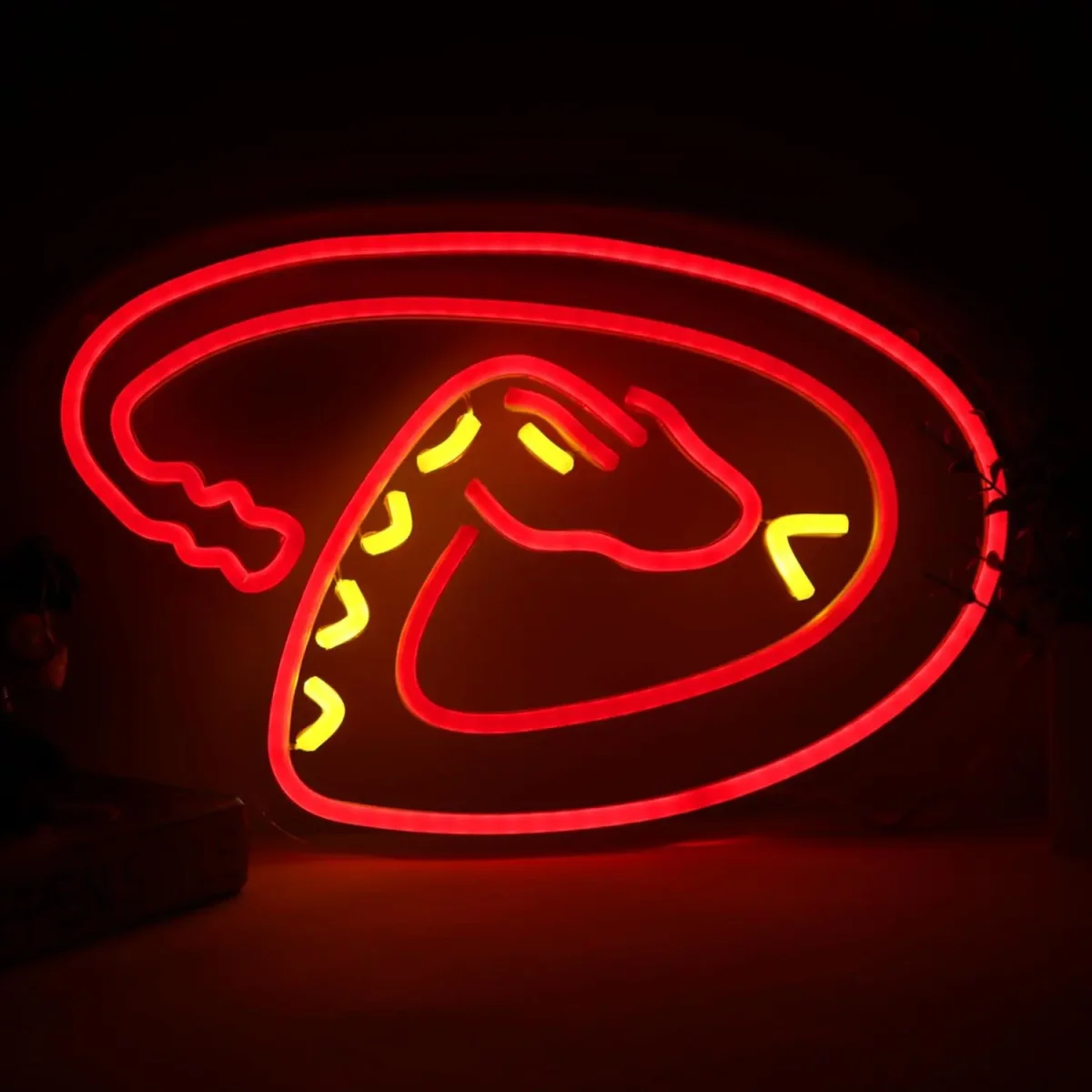 Neon Serpent Sonnette Éclairage qualité frais port offerts