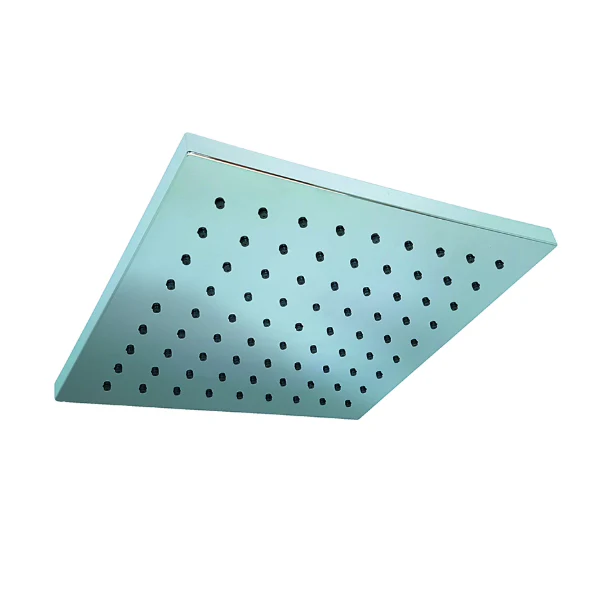 Pomme de tête abs chromée carrée 200x200 mm - Accessoires Outdoor pour Plus de Liberté de Mouvement Colonne douche thermostatique design, pomme tête ronde 25 cm, Treemme
