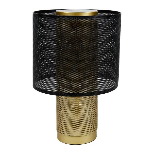 Lampe en métal noire et dorée H40 - Édition Limitée – L’Art de la Table Française en Promotion ! - Lumitop