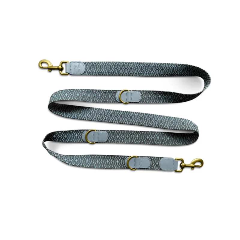 Laisse Premium – Réglable 3 positions – 2 m – Anthracite / Bleu - Saldi Straordinari – Offerte Speciali Disponibili Adesso Idmarket – Lot de 2 transats inclinables en acier gris anthracite – Toile  textilène bleu canard – 5 positions réglables – Charge max 130kg