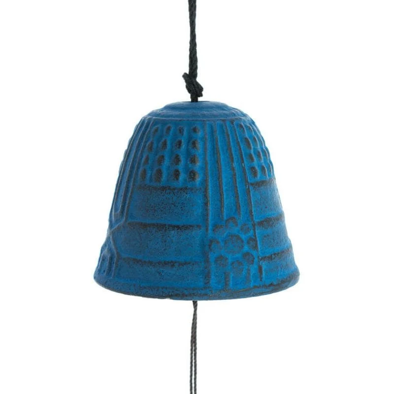 Carillon Japonais Furin Iwachu Bleu - 4,5 cm - Saldi arbre Straordinari – Offerte Speciali Disponibili Adesso