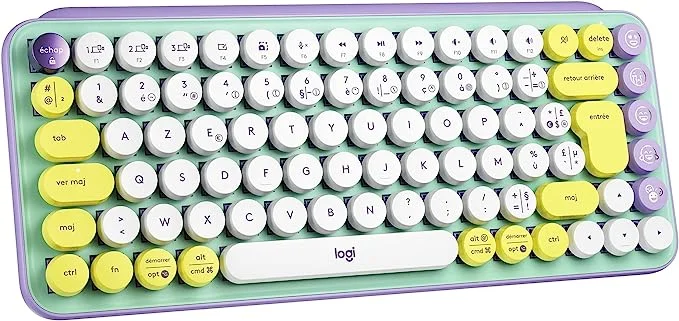 Logitech POP Keys – Clavier Sans Fil Bluetooth – Touches Mécaniques – - ​Drones Professionnels & Grand Public | Boutique Française​ - {'count': 1, 'name': 'Manuel'}