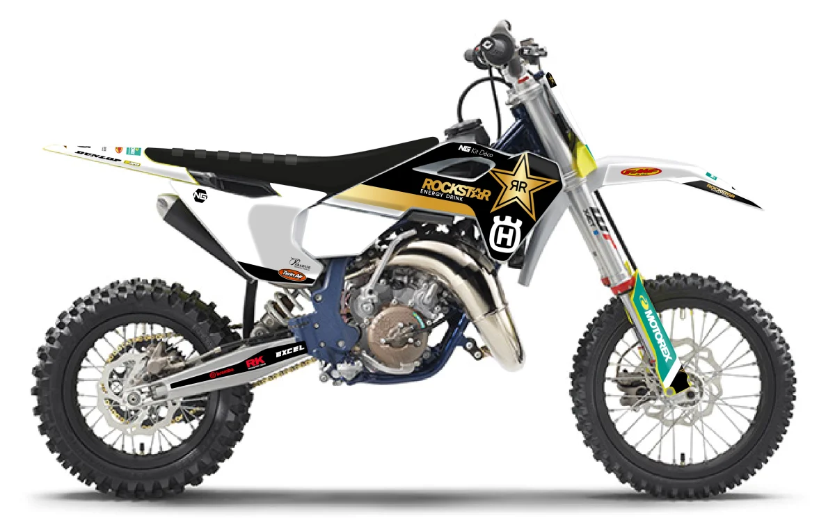 Kit déco NG Husqvarna 65 TC 2024 serious -> 2027 | Factory 22 - Tout pour Créer des Expériences Mémorables en Extérieur