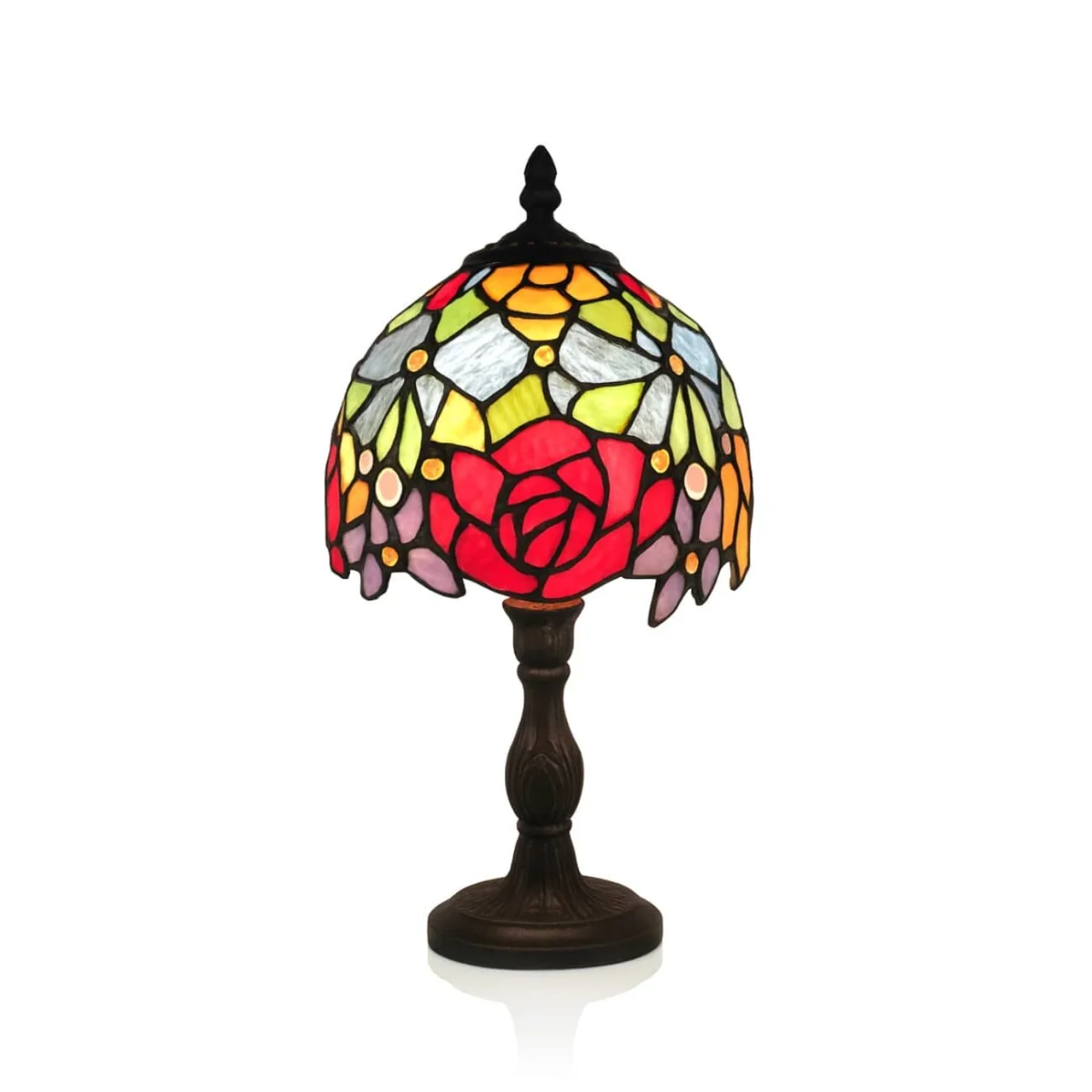 Stained glass lamp Vins Rouges Harmonieux Occasion