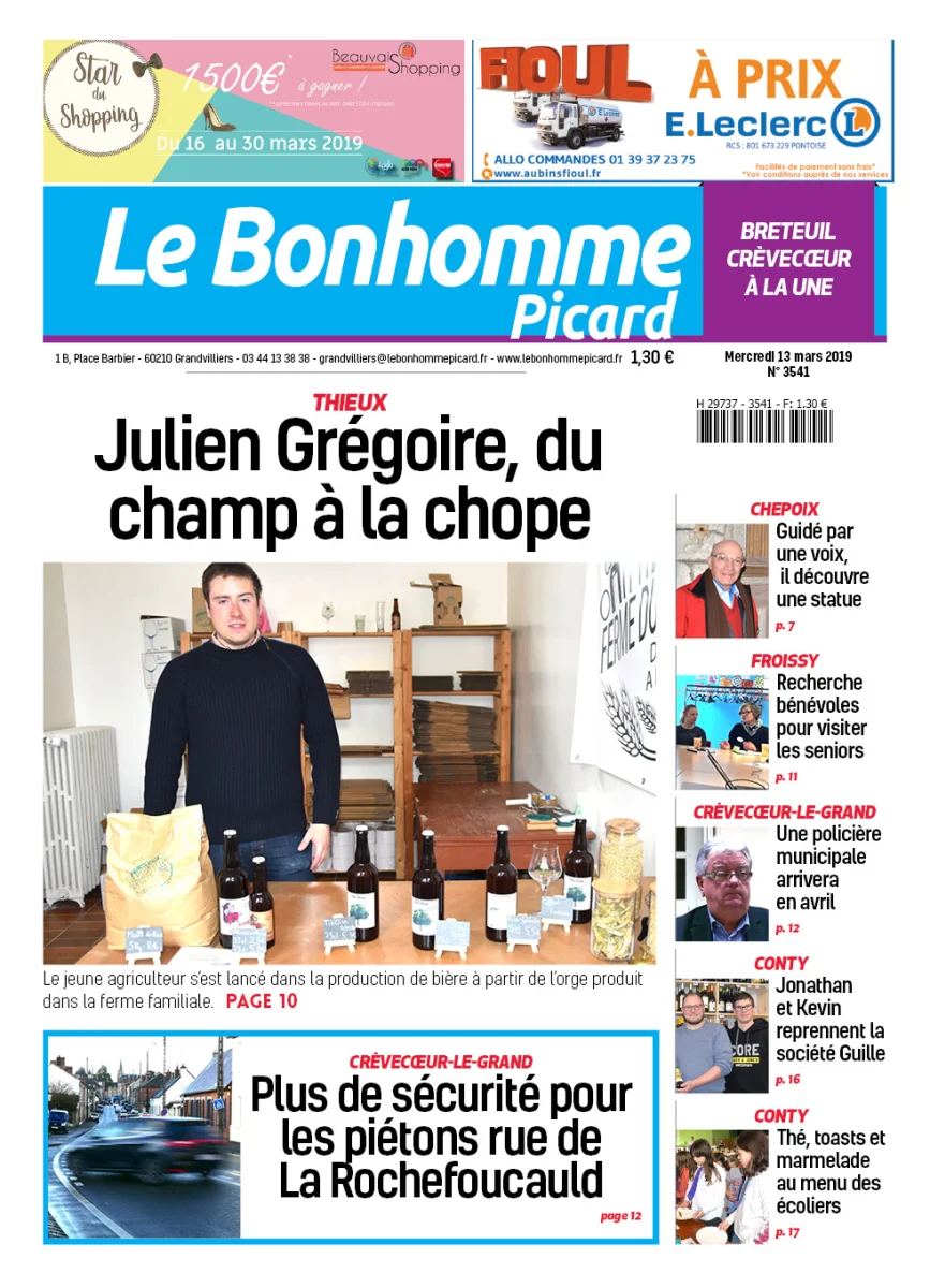 Le Bonhomme Picard (Breteuil) du 13 mars 2019 - ​Drones Professionnels & Grand Public | Boutique Française​ Bonhomme Archives - Barber and Hair Salon in Paris 3
