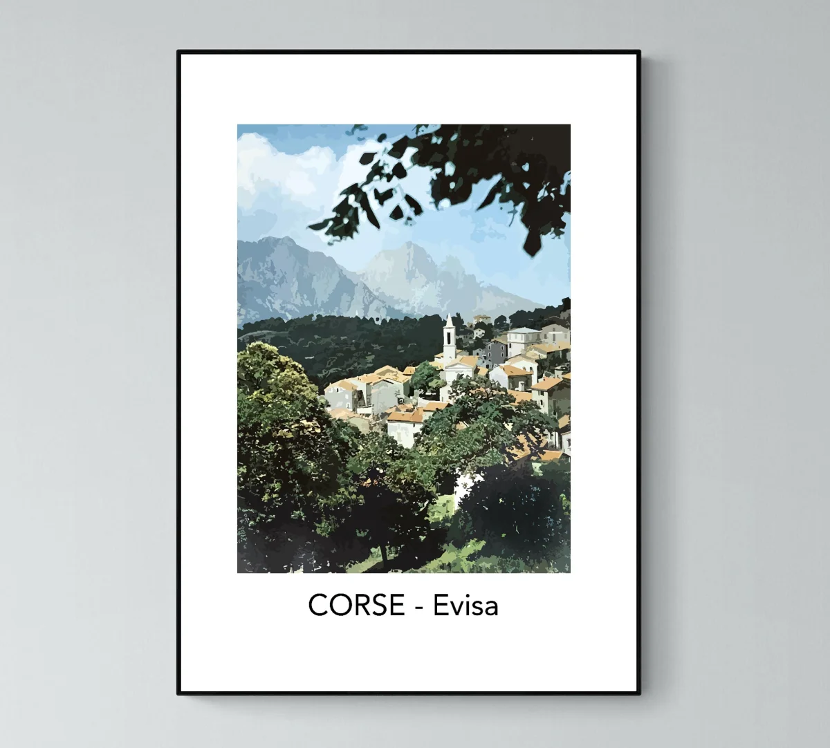 Affiche Corse Evisa - Vins Rouges Harmonieux pour Chaque Occasion - {'count': 3, 'name': 'eVisa'}