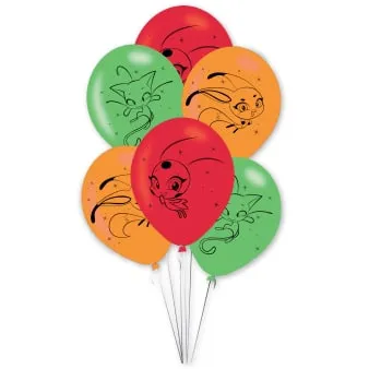 Ballon Miraculous – Lot de 6 - ​Boulangerie-Pâtisserie | Pain 𝗧𝗢𝗨𝗧 au Levain & Viennoiseries