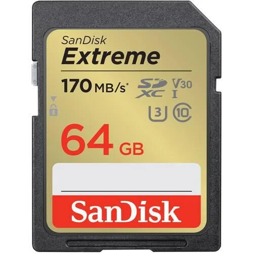 Carte mémoire SDXC Extreme UHS SanDisk 64 Go Saldi Straordinari Offerte Speciali Disponibili Adesso