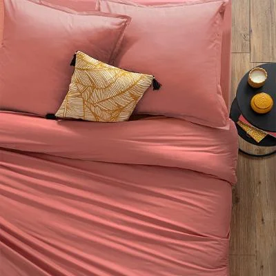 Housse de couette Rose 220×240 100% Coton - Édition Limitée – L’Art de la Table Française ELISA en Promotion !