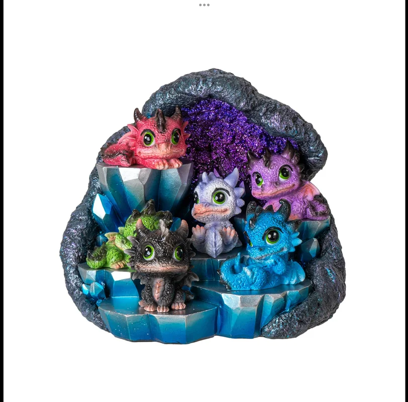 Baby Dragon Set With Light Up Stand inglés - Saldi Straordinari – Offerte Speciali Disponibili Adesso