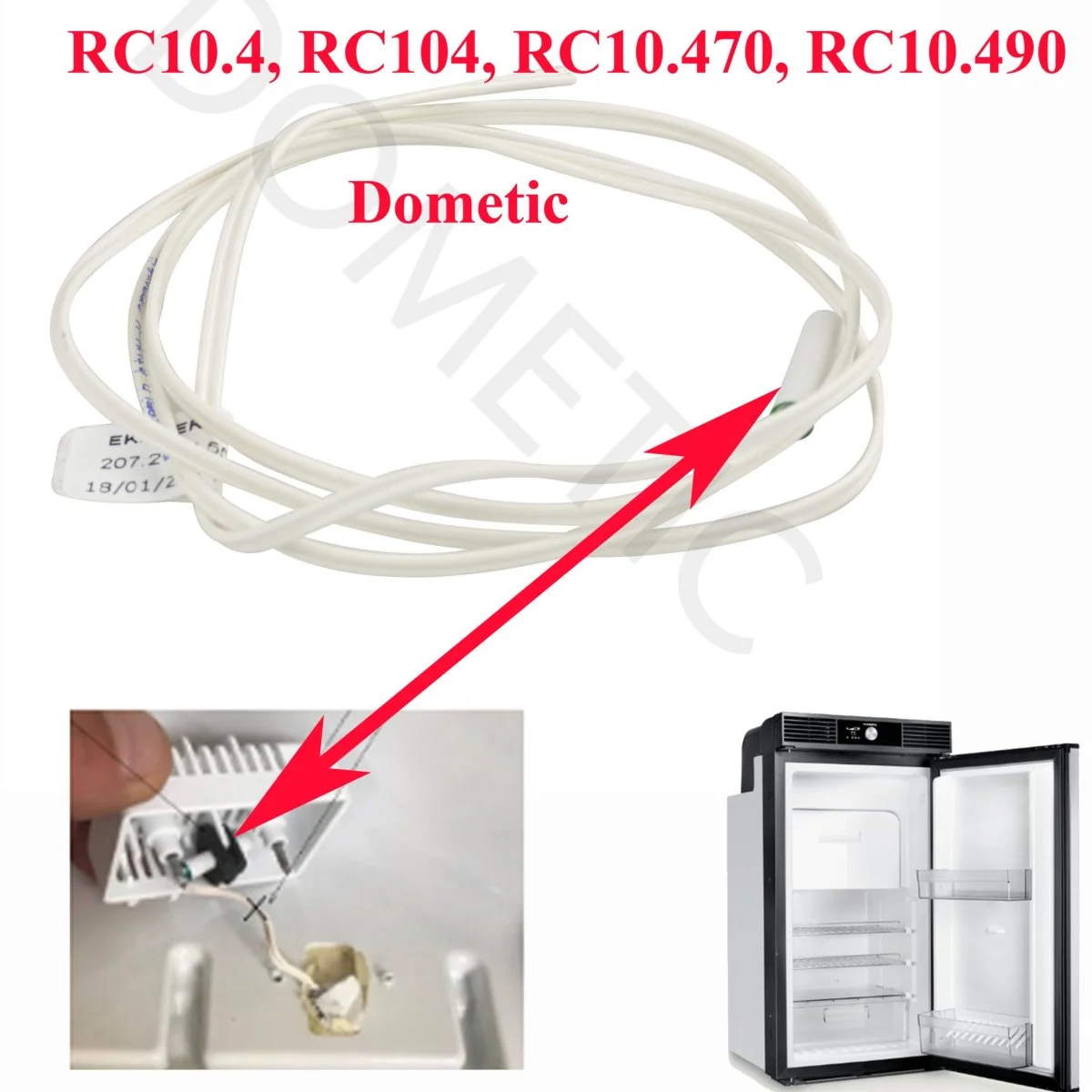 Dometic sonde température réfrigérateurs compressions RC10.4 RC104 RC10.470 RC10.490 Accessoires Outdoor Liberté Mouvement
