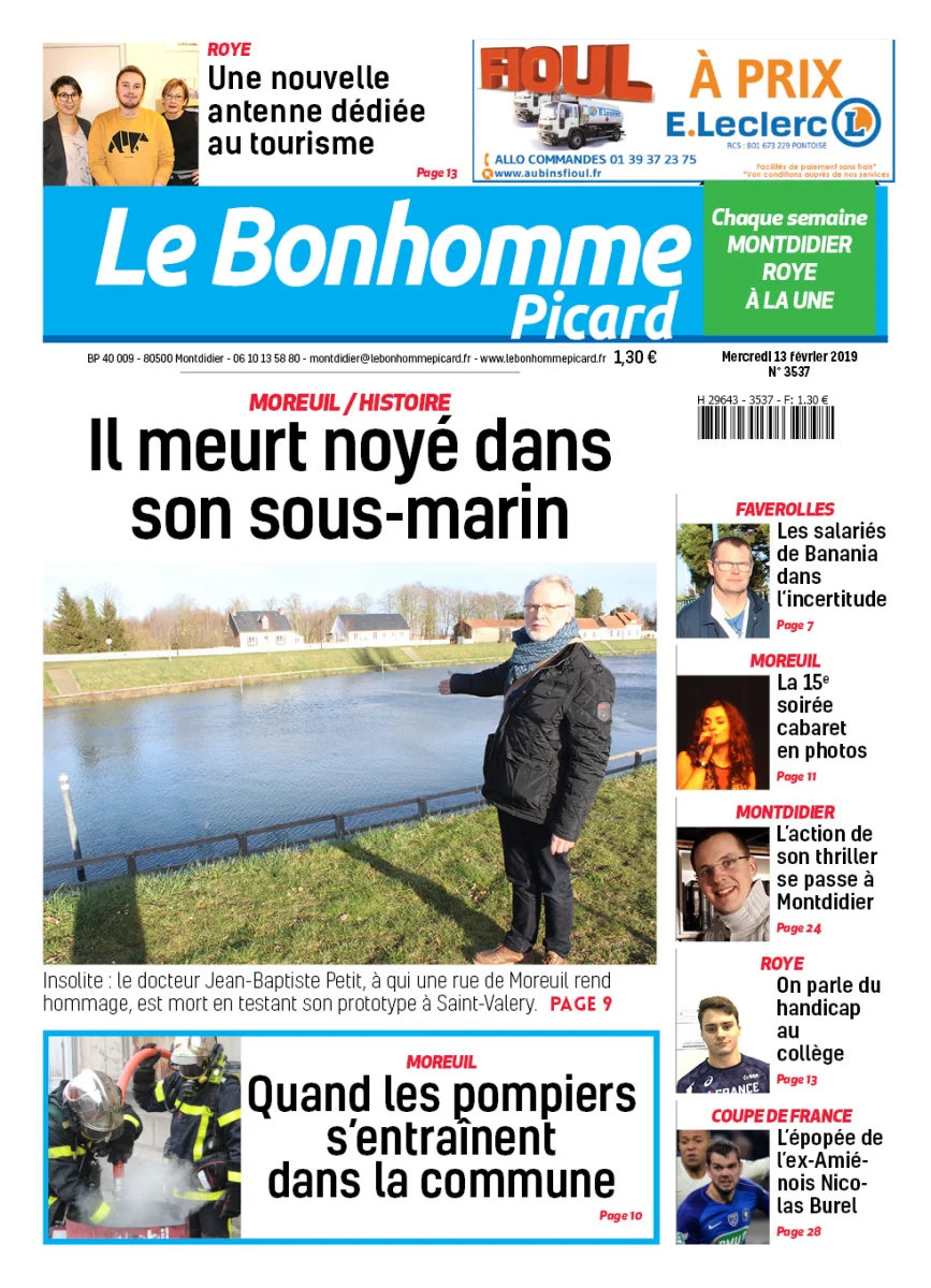 Le Bonhomme Picard du 13 février 2019 (Montdidier – Roye) - ​Drones Professionnels & Grand Bonhomme Public | Boutique Française